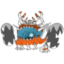 Guzzlord Shiny sprite from Sun & Moon