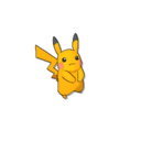 Pikachu Shiny sprite from Sun & Moon