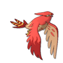 Talonflame Shiny sprite from Ultra Sun & Ultra Moon