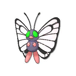 shiny butterfree