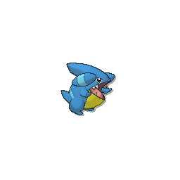 Gible Shiny sprite from Ultra Sun & Ultra Moon