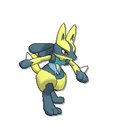 Lucario shiny gen 4 pokemon sinnoh