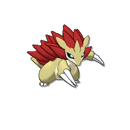 Sandslash sprites gallery | Pokémon Database