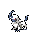 Absol sprite from Sword & Shield