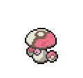 Amoonguss sprite from Sword & Shield