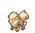 Arcanine  sprite from Sword & Shield