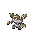 Barbaracle  sprite from Sword & Shield