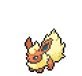 Flareon  sprite from Sword & Shield