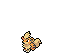 Growlithe  sprite from Sword & Shield