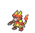 Magmar  sprite from Sword & Shield