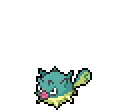 Qwilfish  sprite from Sword & Shield