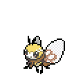 Ribombee  sprite from Sword & Shield