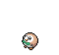 Rowlet  sprite from Sword & Shield