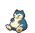 Snorlax  sprite from Sword & Shield