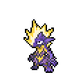 Toxtricity  sprite from Sword & Shield