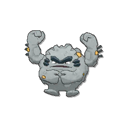 Graveler  sprite from Ultra Sun & Ultra Moon