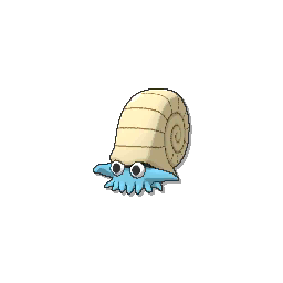 Omanyte  sprite from Ultra Sun & Ultra Moon