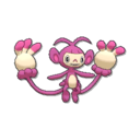 Ambipom Shiny sprite from Ultra Sun & Ultra Moon
