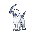 Absol sprite from X & Y
