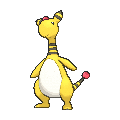 Ampharos  sprite from X & Y