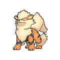 Arcanine  sprite from X & Y