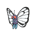 Butterfree  sprite from X & Y