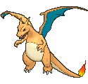 Charizard  sprite from X & Y