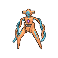 Deoxys  sprite from X & Y