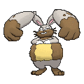 Diggersby  sprite from X & Y