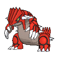 Groudon  sprite from X & Y