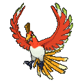 Ho-oh  sprite from X & Y
