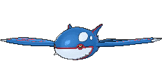 Kyogre sprite from X & Y.