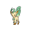 Leafeon  sprite from X & Y