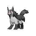 Mightyena sprite from X & Y