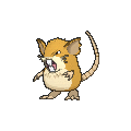 Raticate  sprite from X & Y