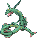 Rayquaza  sprite from X & Y