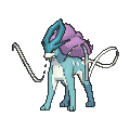 Suicune  sprite from X & Y