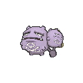 Weezing  sprite from X & Y