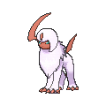 Absol Shiny sprite from X & Y