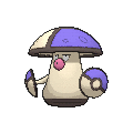 Amoonguss Shiny sprite from X & Y