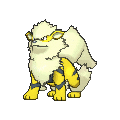 Arcanine Shiny sprite from X & Y