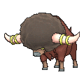 Bouffalant Shiny sprite from X & Y