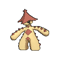 Cacturne Shiny sprite from X & Y