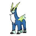 Cobalion Shiny sprite from X & Y