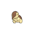 Cyndaquil Shiny sprite from X & Y