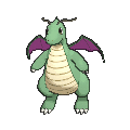 Dragonite Shiny sprite from X & Y