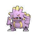 Exploud Shiny sprite from X & Y