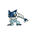 Frogadier Shiny sprite from X & Y