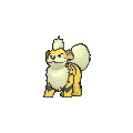 Growlithe Shiny sprite from X & Y