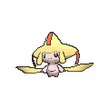 Jirachi Shiny sprite from X & Y